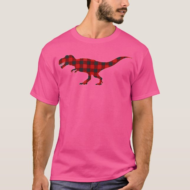 Jul Dinosaur T-Rex Dino Trex s Julafton-gåvor T Shirt (Framsida)