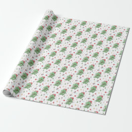 Jul Dinosaur T-Rex Högtid Presentpapper