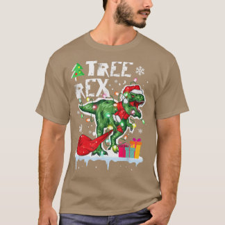 Jul Dinosaur Träd Re Pajamas Manar Boys Julafton L T Shirt