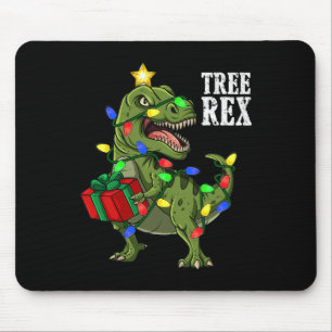 Jul Dinosaur Träd Rex Boys Girls Kids Julafton G Musmatta