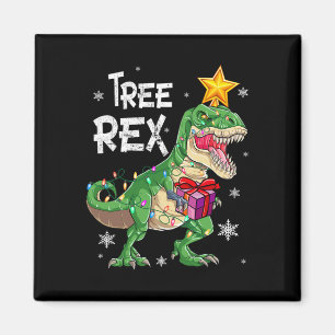 Jul Dinosaur Träd Rex Pajamas Manar Boys Kids Magnet
