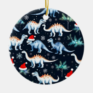 Jul Dinosaurs Julgransprydnad Keramik