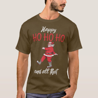 Jul Distress Retro Funny Santa T Shirt