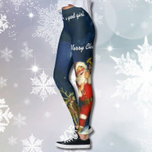 Jul Ditt namn Leggings Santa Jogger Byxor