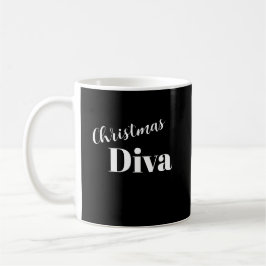 Jul Diva Opera Singer Musician Festive Julafton Kaffemugg