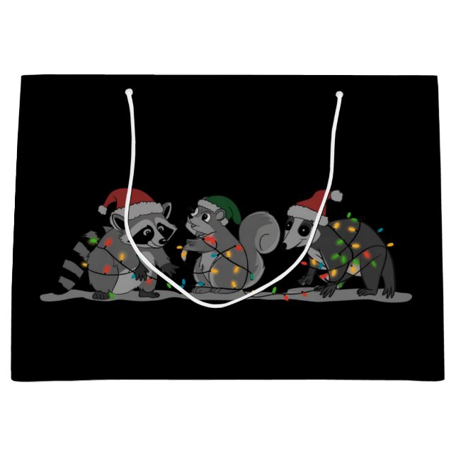 Jul Djur Xmas Dum Råtta Pungråtta Ekorre (Framsidan)