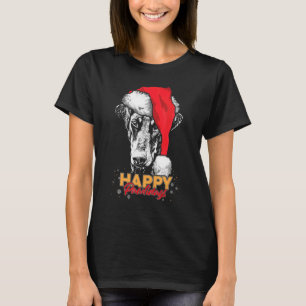 Jul Doberman Gif Lycklig Pawlidays T Shirt