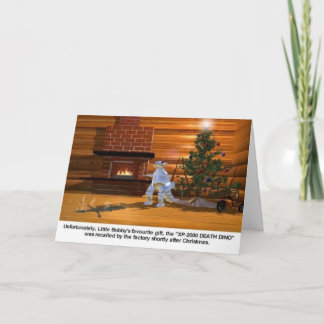 Jul: Död Dino avdunstar barnet Helgkort