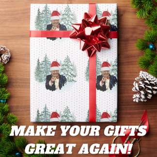 Jul Donald Trump Festive Patriotic Presentpapper