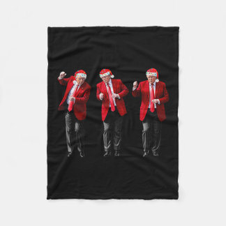 Jul Donald Trump President 2024 Dancing Fleecefilt