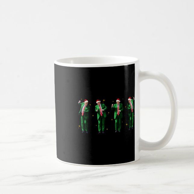 Jul Donald Trump President 2024 Dancing Funn Kaffemugg (Höger)