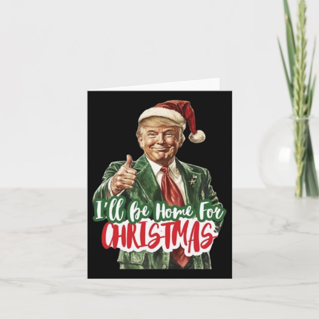 Jul Donald Trump President 2024 Dancing Funn Kort (Framsida)