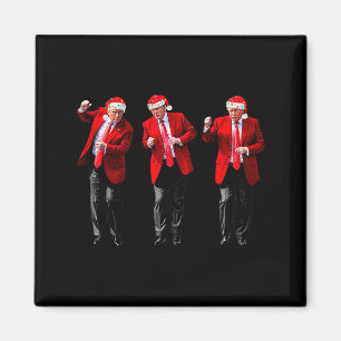 Jul Donald Trump President 2024 Dansar Roligt Magnet