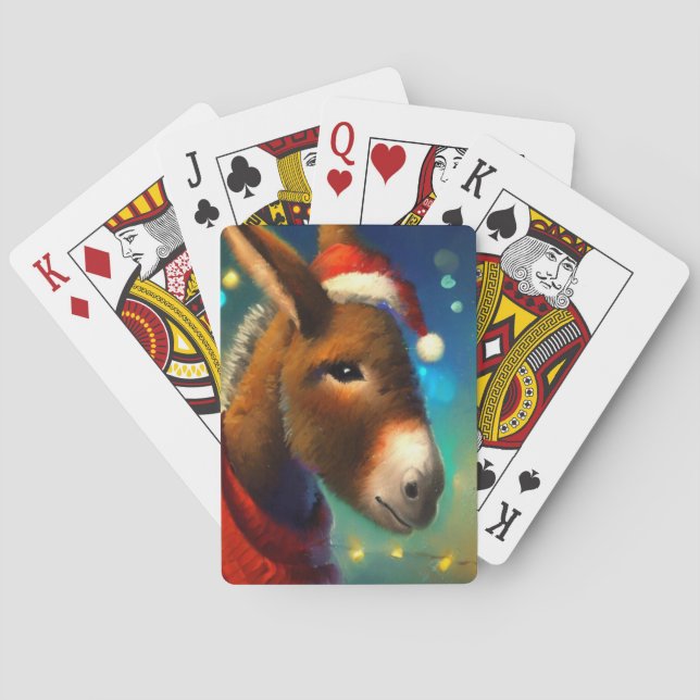 Jul Donkey (3) Casinokort (Baksidan)
