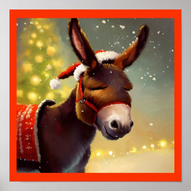 Jul Donkey 4 Poster (Framsidan)