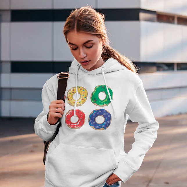 Jul Donuts Hoodie T Shirt (Skapare uppladdad)