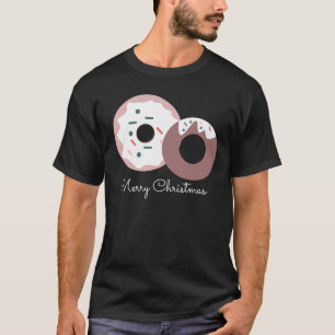 Jul Donuts Sprinkles Bakery God jul T Shirt