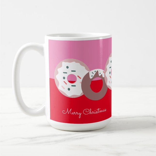 Jul Donuts Strössel Bageri  God Jul Kaffemugg (Vänster)