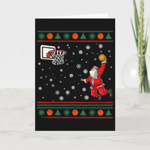 Jul Dopping Santa Skelett Jul Män Pojkar Barn Kort