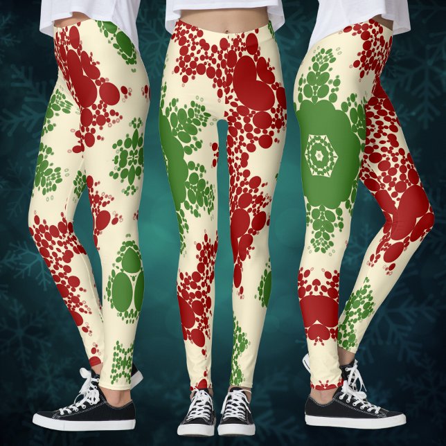Jul Dot Mandala Leggings (Skapare uppladdad)