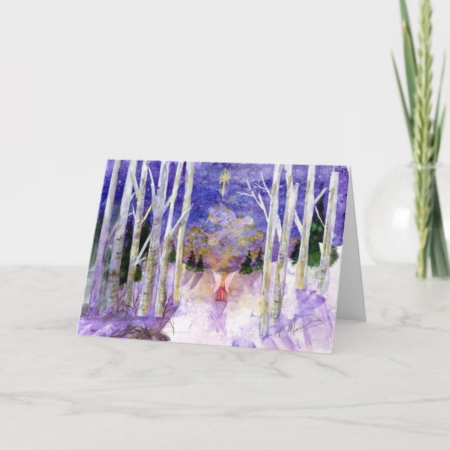 jul Dove Angel Helgkort (Framsida)