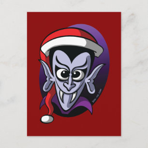Jul Dracula Helg Vykort