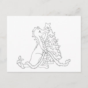 Jul Dragon 2 Helg Vykort