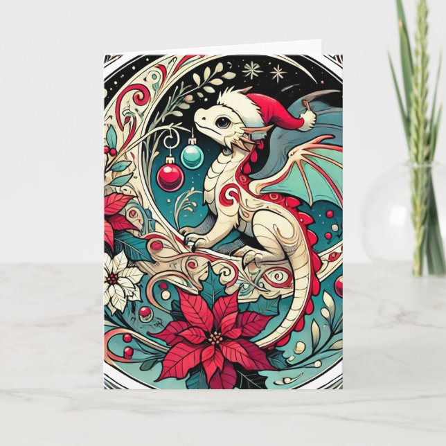 Jul Dragon Kort (Framsida)