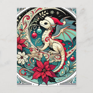 Jul Dragon Vykort
