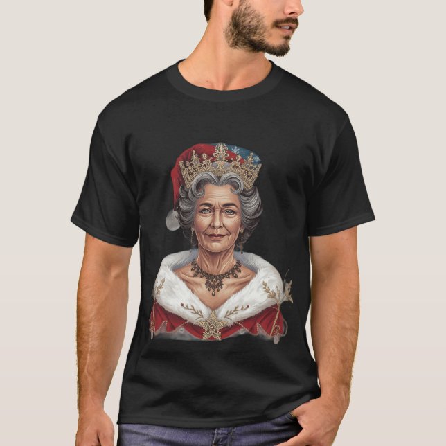 Jul Drottning i sitt Element T Shirt (Framsida)