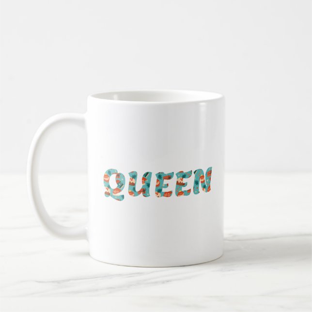 Jul Drottning Kaffemugg (Vänster)