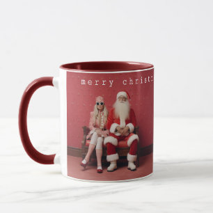 Jul Duo: Santa och Claus Mugg