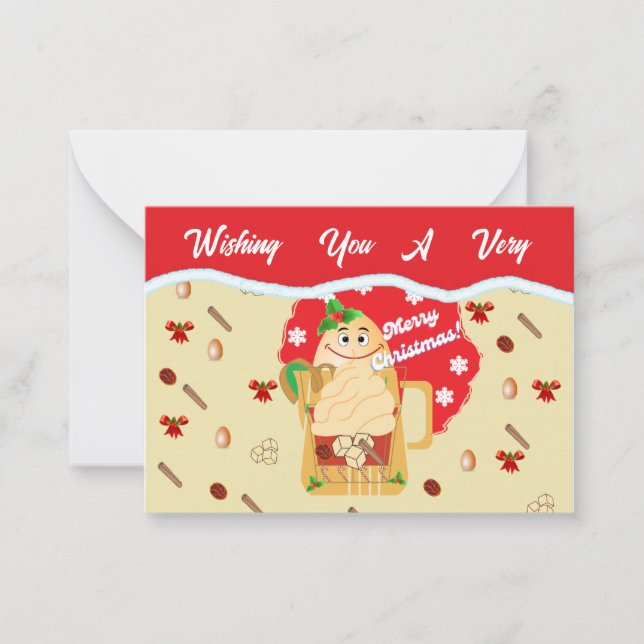 Jul Eggong-prydnader 2024 Anteckningskort (Framsida)