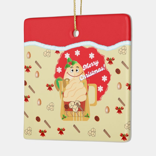 Jul Eggong-prydnader 2024 Julgransprydnad Keramik (Vänster)