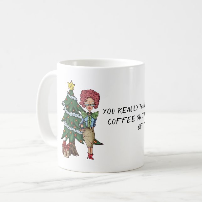 Jul - ej kaffekaffe Mugg (Framsida vänster)