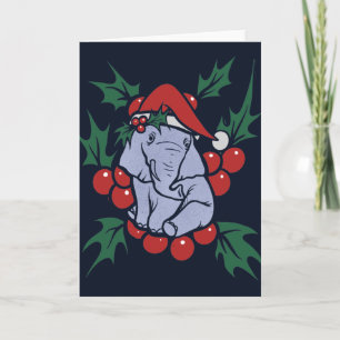 Jul Elefant Kort