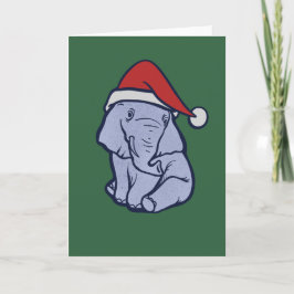 Jul Elefant Kort