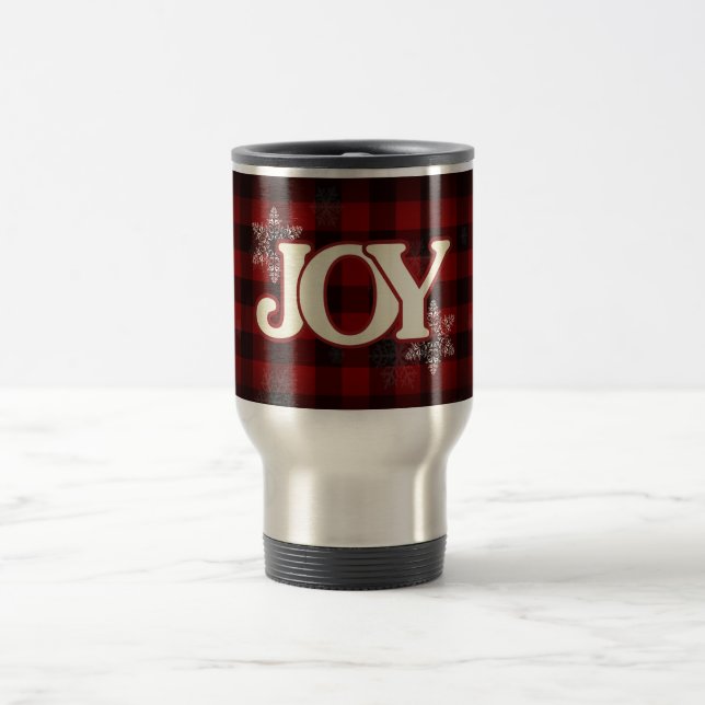 Jul Elegant Red buffalo plaid Resemugg (Center)