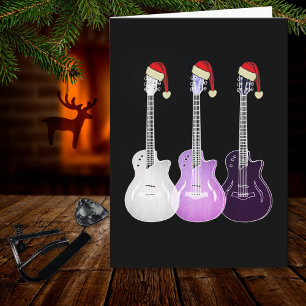 Jul Elektrisk Gitarr rosa Kort