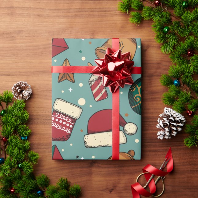 Jul Elements  Presentpapper (Julgåva)