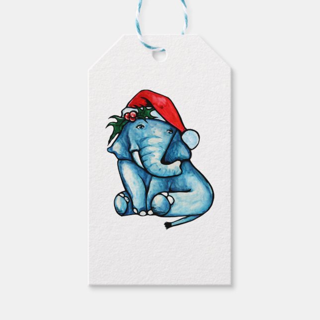 Jul Elephant Presentetikett (Framsidan)