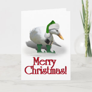 Jul Elf Anka - jultomtens Helper Helgkort