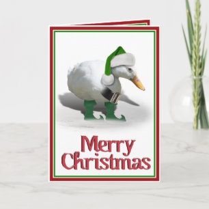 Jul Elf Anka - jultomtens Helper Helgkort