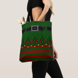 Jul Elf Bags Cute Helgdag Elf Tote bags Tygkasse