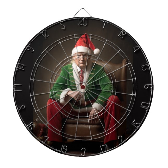 Jul Elf Donald Trump Darttavla (Framsidan)