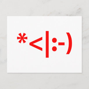 Jul Elf Emoticon Julafton ASCII Text Art Helg Vykort