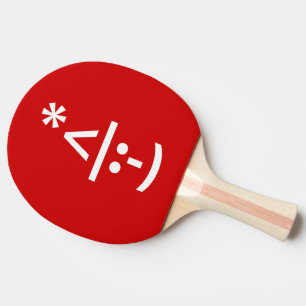 Jul Elf Emoticon Julafton ASCII Text Art Pingisracket