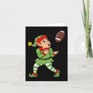 Jul Elf Football Wide Receiver Boys Kids Fam Kort
