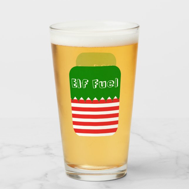 Jul Elf Fuel Glaskopp (Framsida fylld)