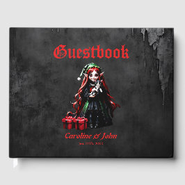 Jul Elf med Kitten. Gästböcker